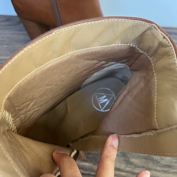 Missguided Brown Heel Ankle Boots - Picture 7 of 7